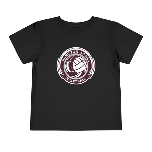Toddler Tee \ Hamilton Aggies Volleyball \ HAV1