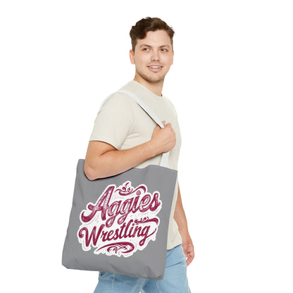 Tote Bag \ Hamilton Aggies Wrestling \ HAWG2