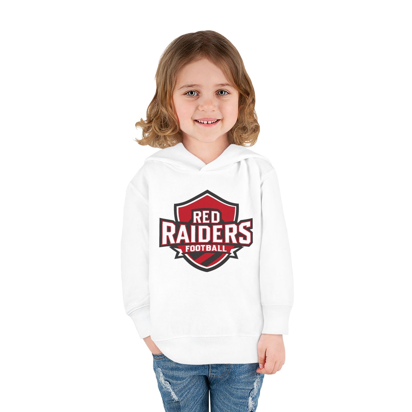 Toddler  Hoodie Sweatshirt \ Marion County Red Raiders Football \ MCF2