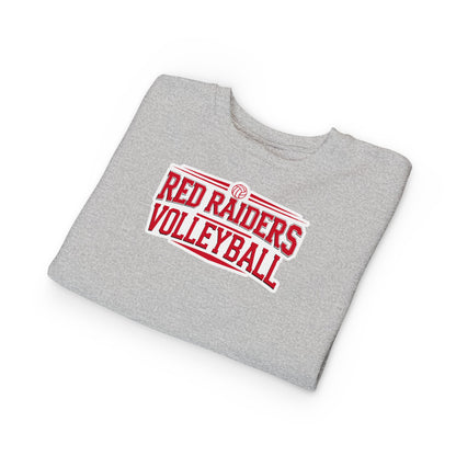 Toddler Crewneck Sweatshirt \ Marion County Red Raiders Volleyball \ MCV2