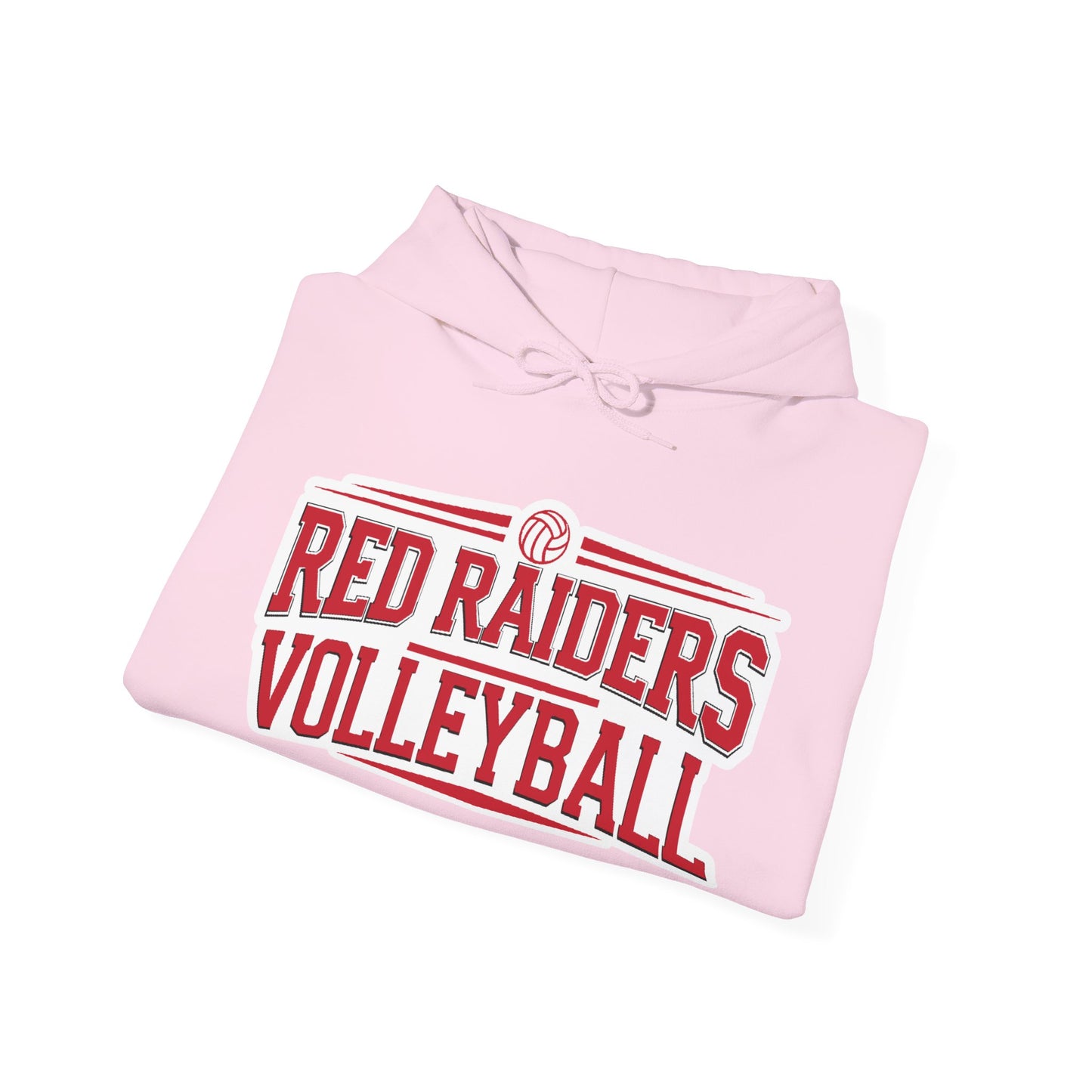 Adult Hoodie Sweatshirt \ Marion County Red Raiders Volleyball \ MCV2