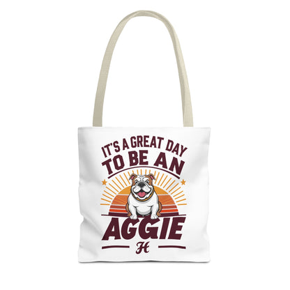 Tote Bag \ It's a Great Day to be an Aggie! \ GDA2