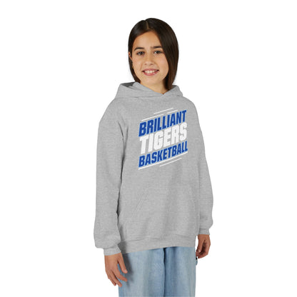 Youth Hoodie Sweatshirt \ Brilliant Tigers Basketball \ BTBK2