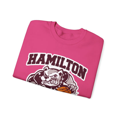 Adult Crewneck Sweatshirt \ Hamilton Aggies Basketball \ HABB1