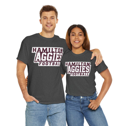 Adult Tee \ Hamilton Aggies Football \ HAF1