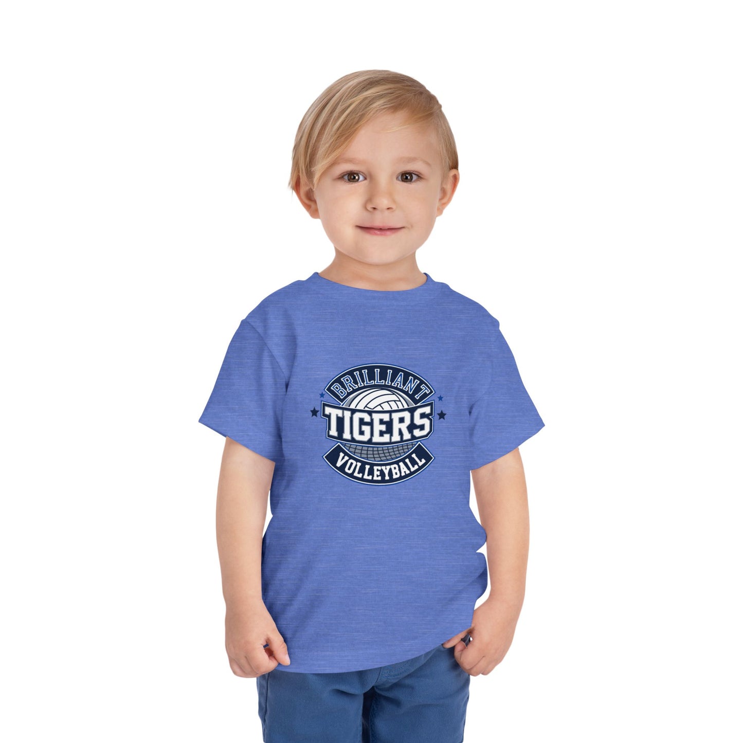 Toddler Tee \ Brilliant Tigers Volleyball \ BTV1