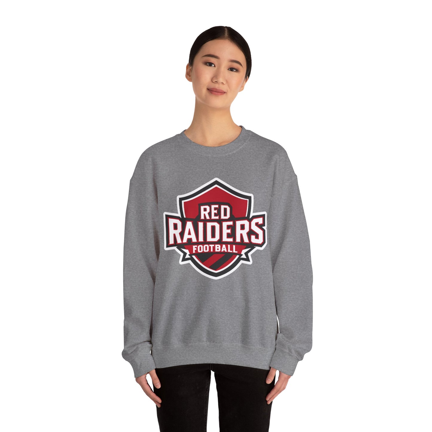 Adult Crewneck Sweatshirt \ Marion County Red Raiders Football \ MCF2