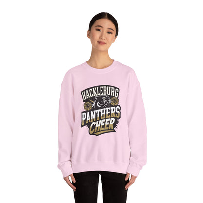 Adult Crewneck Sweatshirt \ Hackleburg Panthers Cheer \ HPC1