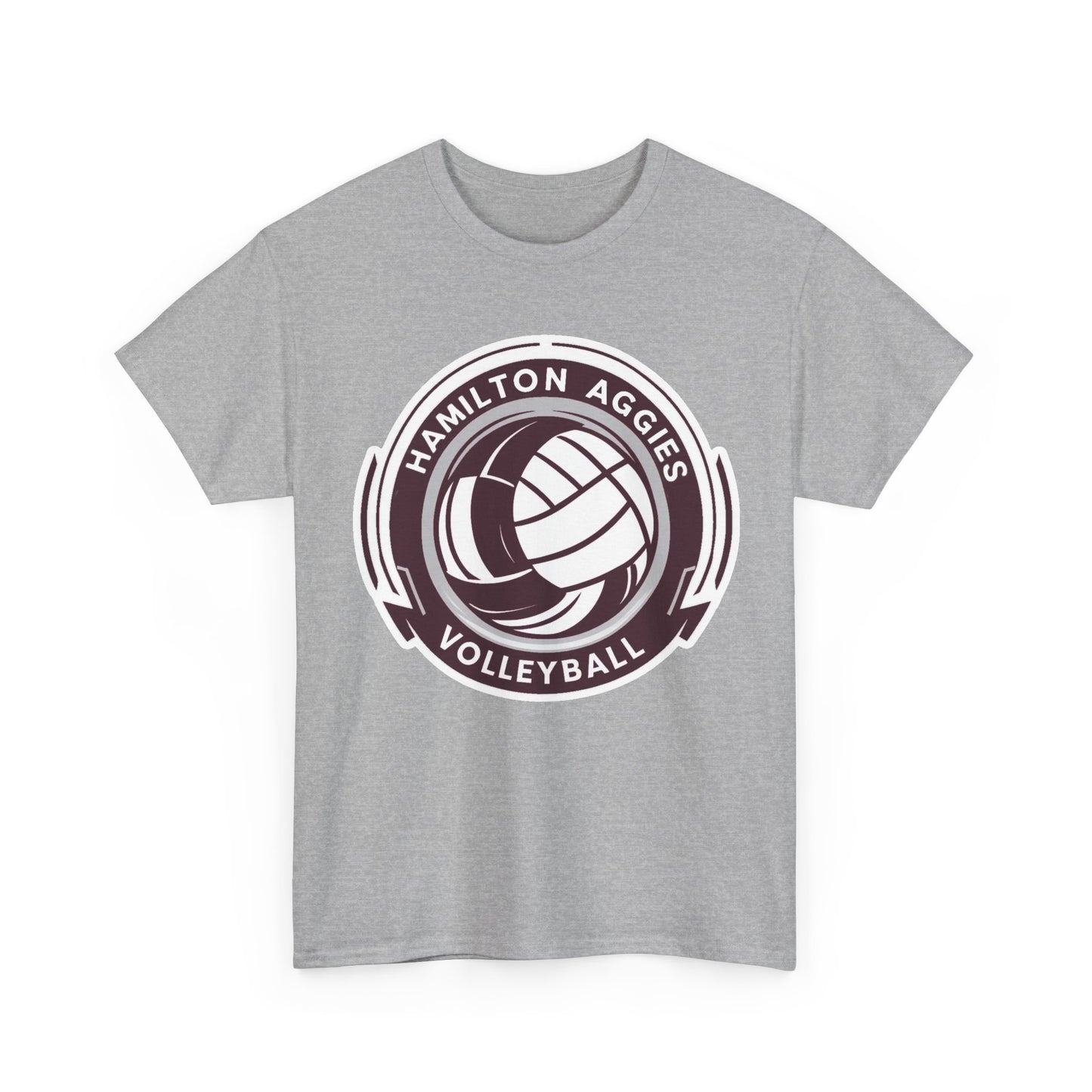 Adult Tee \ Hamilton Aggies Volleyball \ HAV1