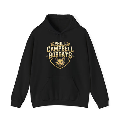 Adult Hoodie Sweatshirt \ Phill Campbell Bobcats \ PCB1