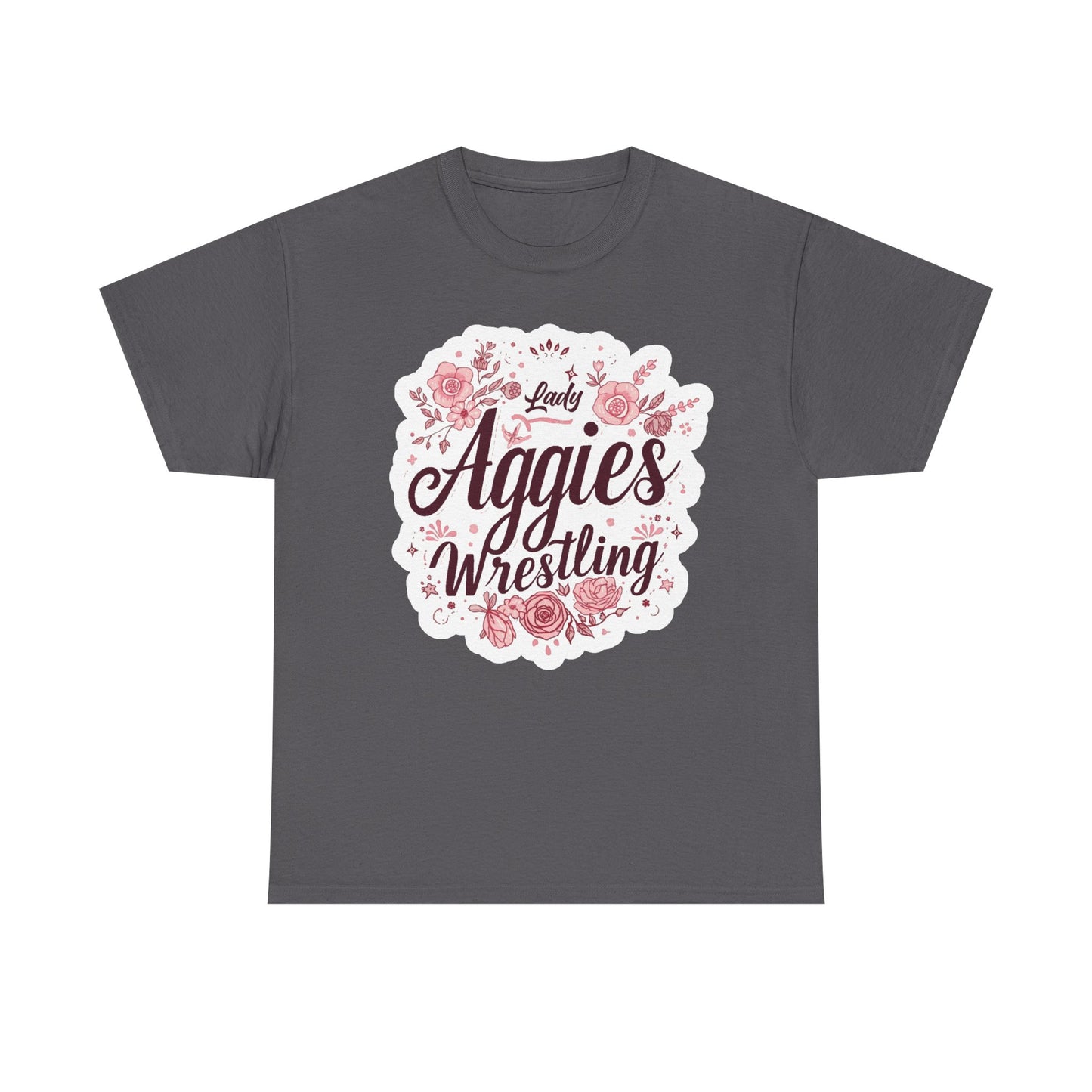 Adult Tee \ Hamilton Aggies Wrestling \ HAWG1