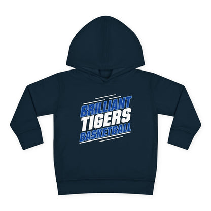 Toddler Hoodie Sweatshirt \ Brilliant Tigers Basketball \ BTBK2