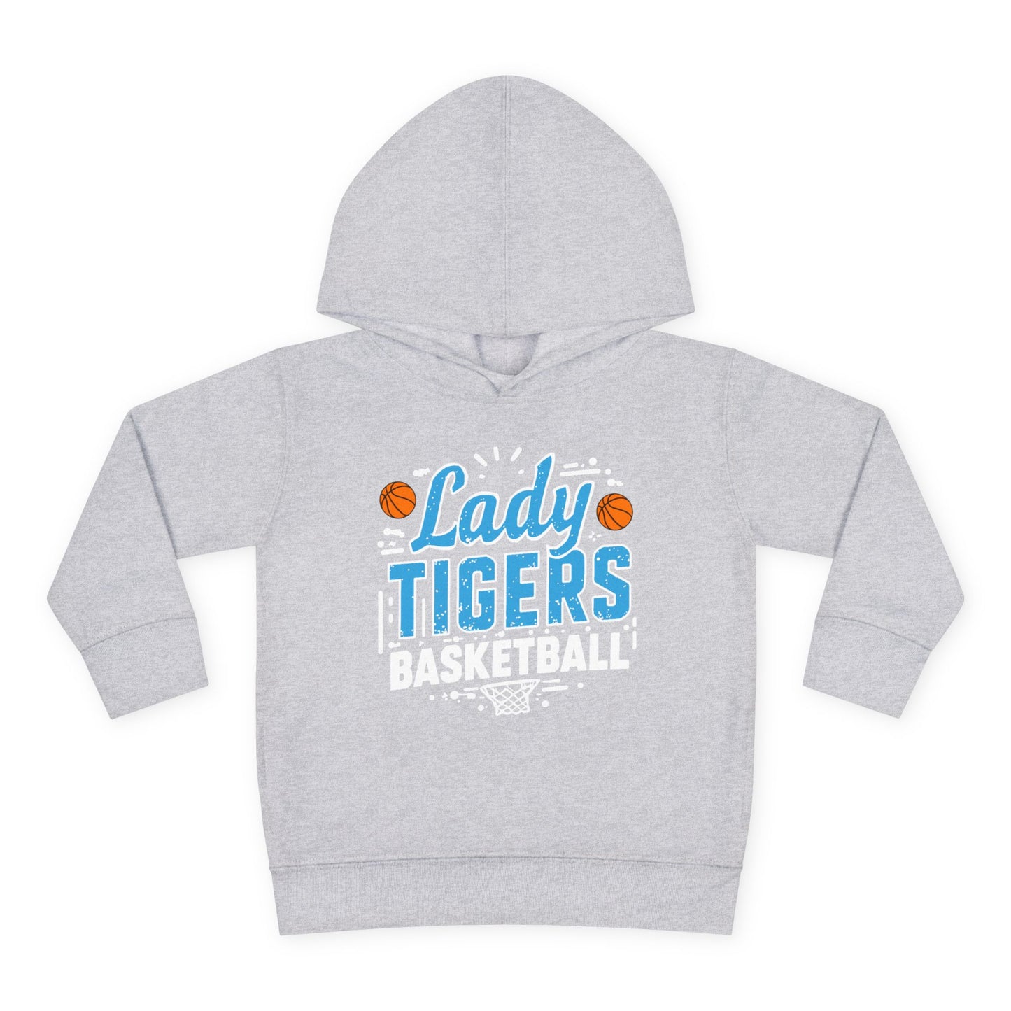 Toddler Hoodie Sweatshirt \ Brilliant Tigers Basketball \ BTBKG1