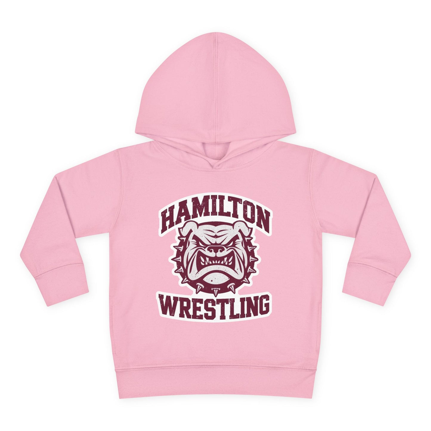 Toddler Hoodie Sweatshirt \ Hamilton Aggies Wrestling \ HAW2