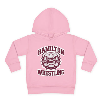 Toddler Hoodie Sweatshirt \ Hamilton Aggies Wrestling \ HAW2