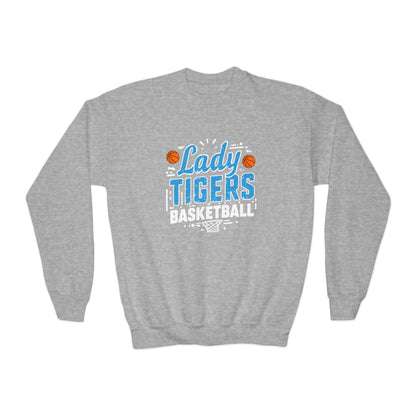Youth Crewneck Sweatshirt \ Brilliant Tigers Basketball \ BTBKG1