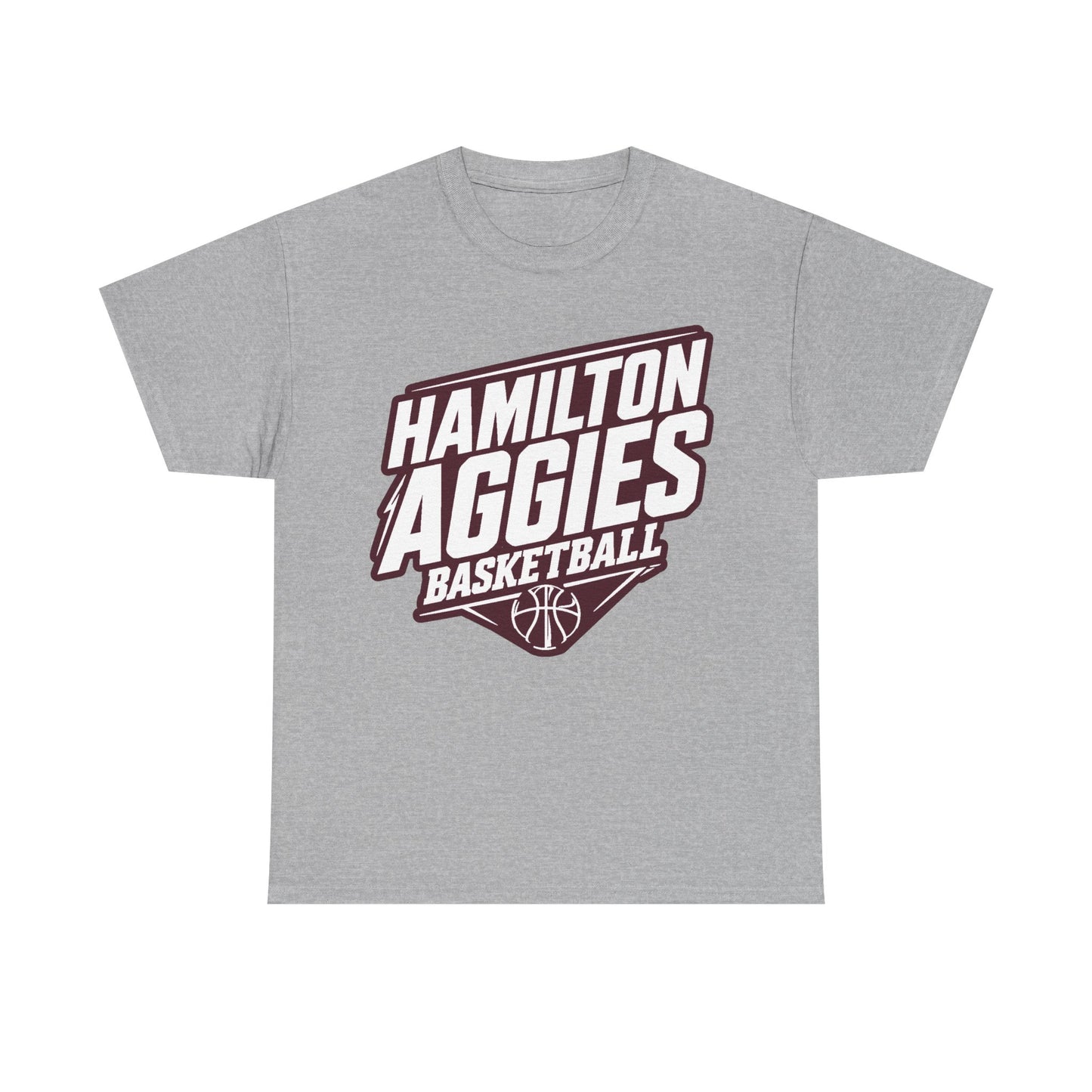 Adult Tee \ Hamilton Aggies Basketball \ HABK2