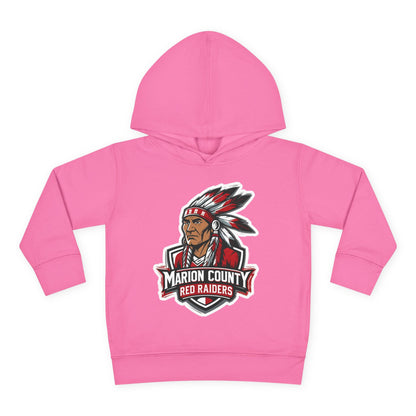 Toddler Hoodie Sweatshirt \ Marion County Red Raiders \ MC2