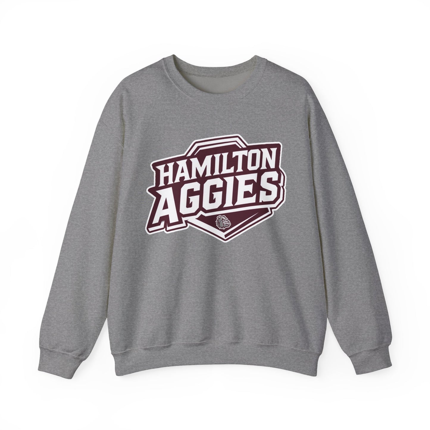 Adult Crewneck Sweatshirt \ Hamilton Aggies \ HA1