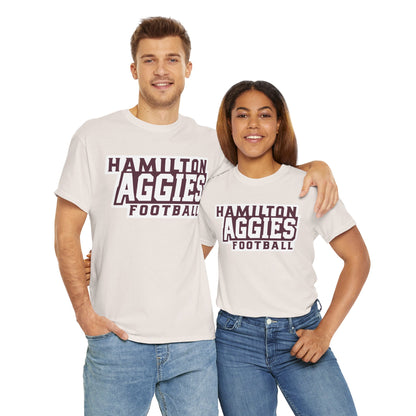 Adult Tee \ Hamilton Aggies Football \ HAF1