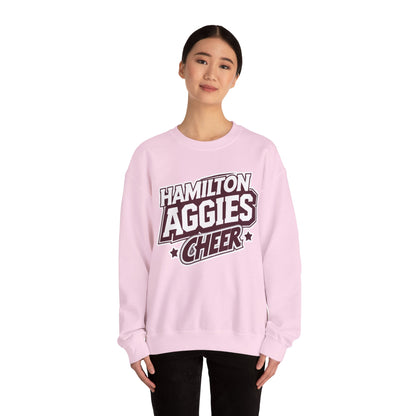 Adult Crewneck Sweatshirt \ Hamilton Aggies Cheer \ HAC1