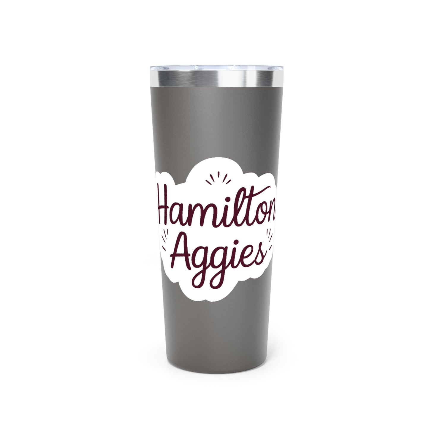 22oz Copper Insulated Tumbler \ Hamilton Aggies \ HAG1