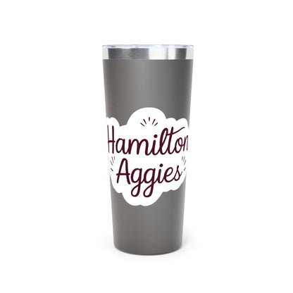22oz Copper Insulated Tumbler \ Hamilton Aggies \ HAG1