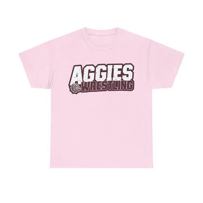 Adult Tee \ Hamilton Aggies Wrestling \ HAW3