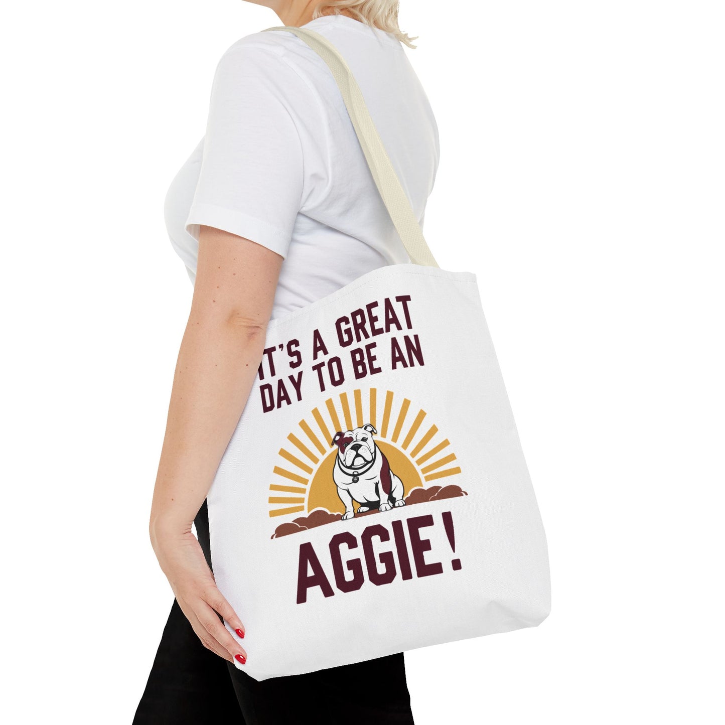 Tote Bag \ It's a Great Day to be an Aggie! \ GDA4