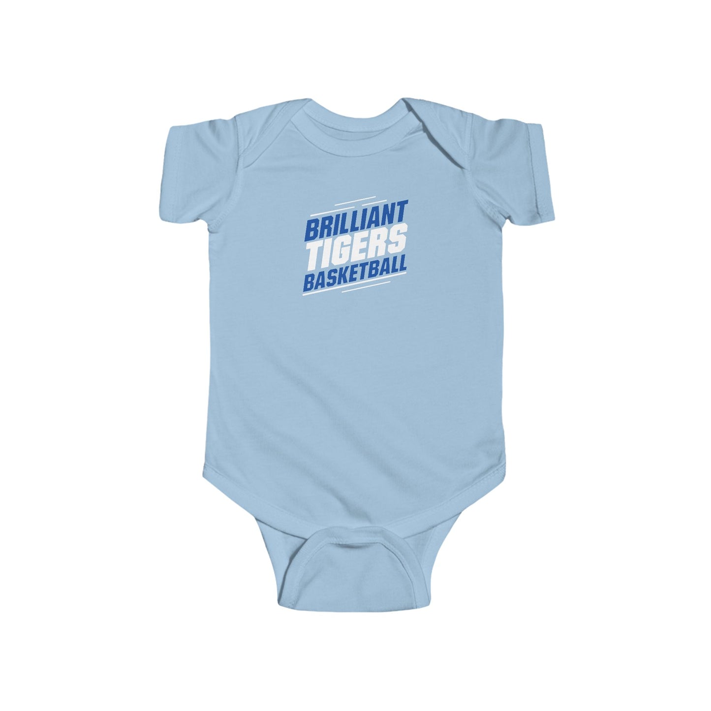 Short Sleeve Baby Bodysuit \ Brilliant Tigers Basketball \ BTBK2