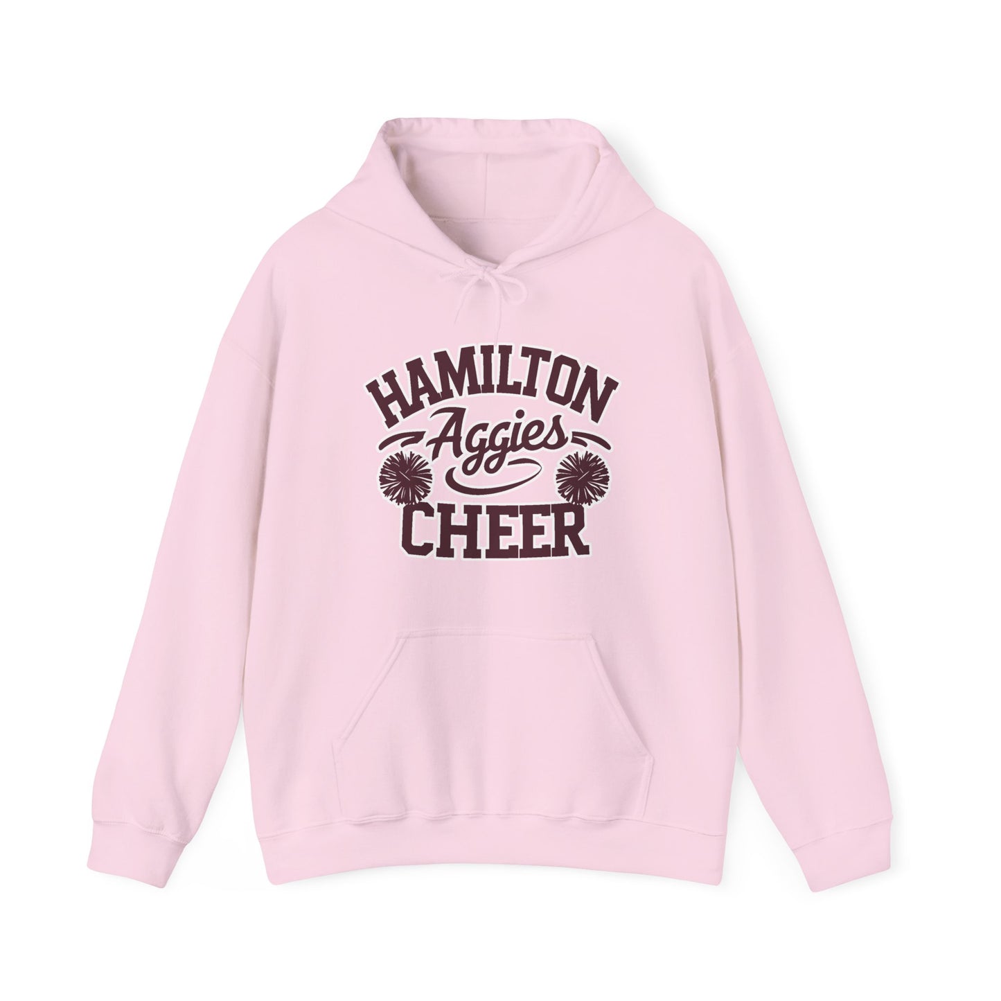 Adult Hoodie Sweatshirt \ Hamilton Aggies Cheer \ HAC2