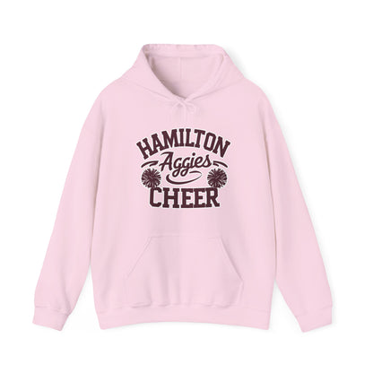 Adult Hoodie Sweatshirt \ Hamilton Aggies Cheer \ HAC2