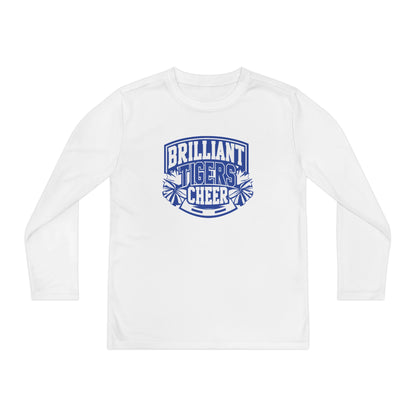 Youth Long Sleeve Tee \ Brilliant Tigers Cheer \ BTC1