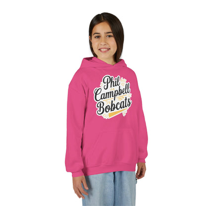Youth Hoodie Sweatshirt \ Phil Campbell Bobcats \ PCBG2