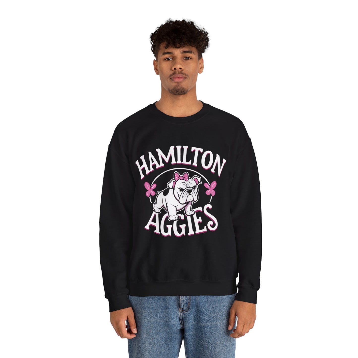 Adult Crewneck Sweatshirt \ Hamilton Aggies \ HAG4