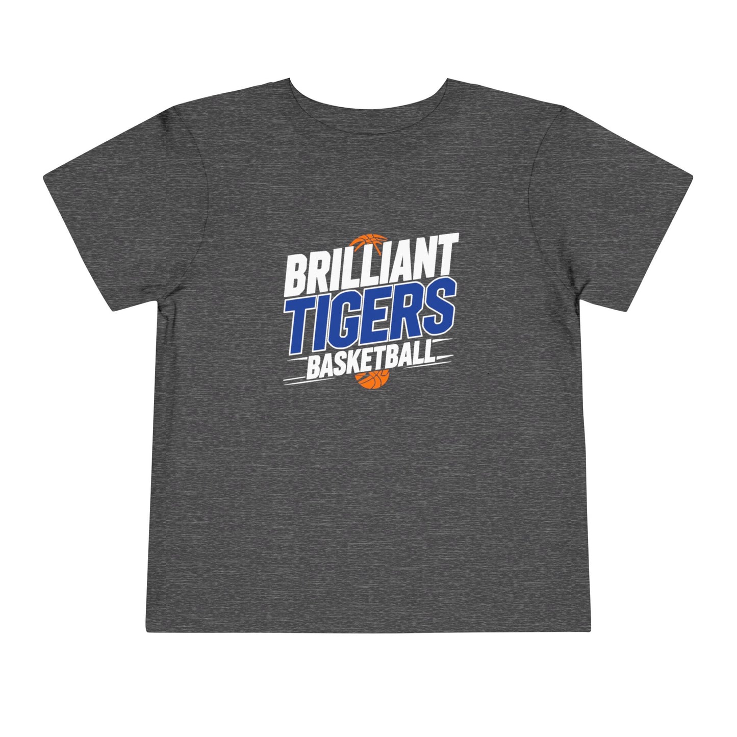 Toddler Tee \ Brilliant Tigers Basketball \ BTBK1