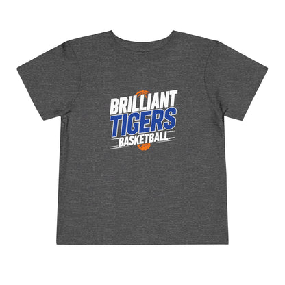 Toddler Tee \ Brilliant Tigers Basketball \ BTBK1