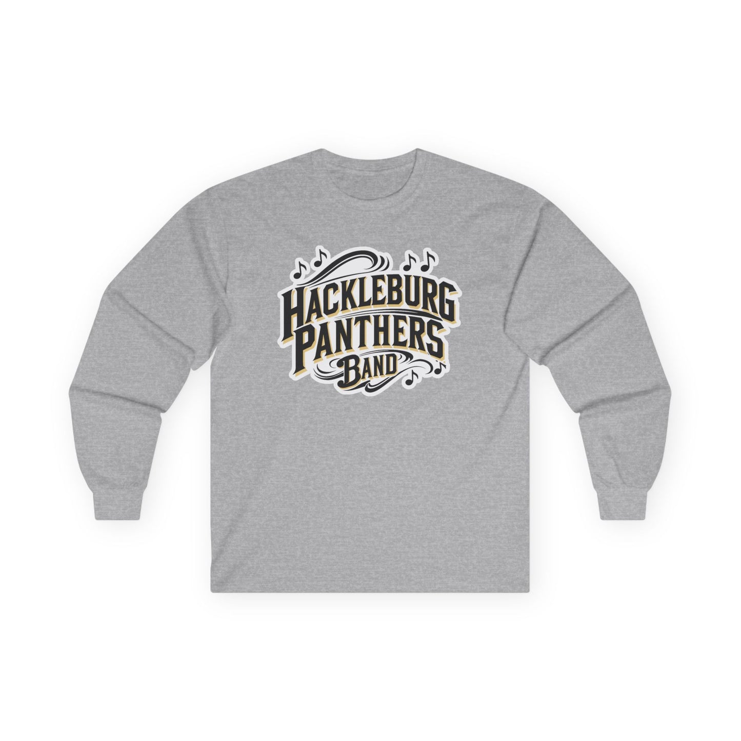 Adult Long Sleeve Tee \ Hackleburg Panthers Band \ HPB1