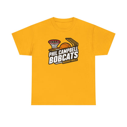 Adult Tee \ Phil Campbell Bobcats Basketball \ PCBBK1