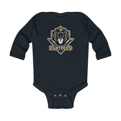 Long Sleeve Baby Bodysuit \ Hackleburg Panthers \ HP1