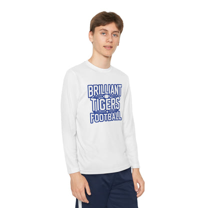 Youth Long Sleeve Tee \ Brilliant Tigers Football \ BTF1
