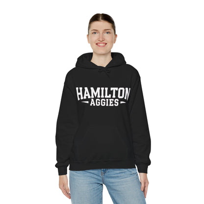 Adult Hooded Sweatshirt \ Hamilton Aggies \ HA3