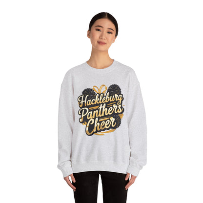 Adult Crewneck Sweatshirt \ Hackleburg Panthers Cheer \ HPC2