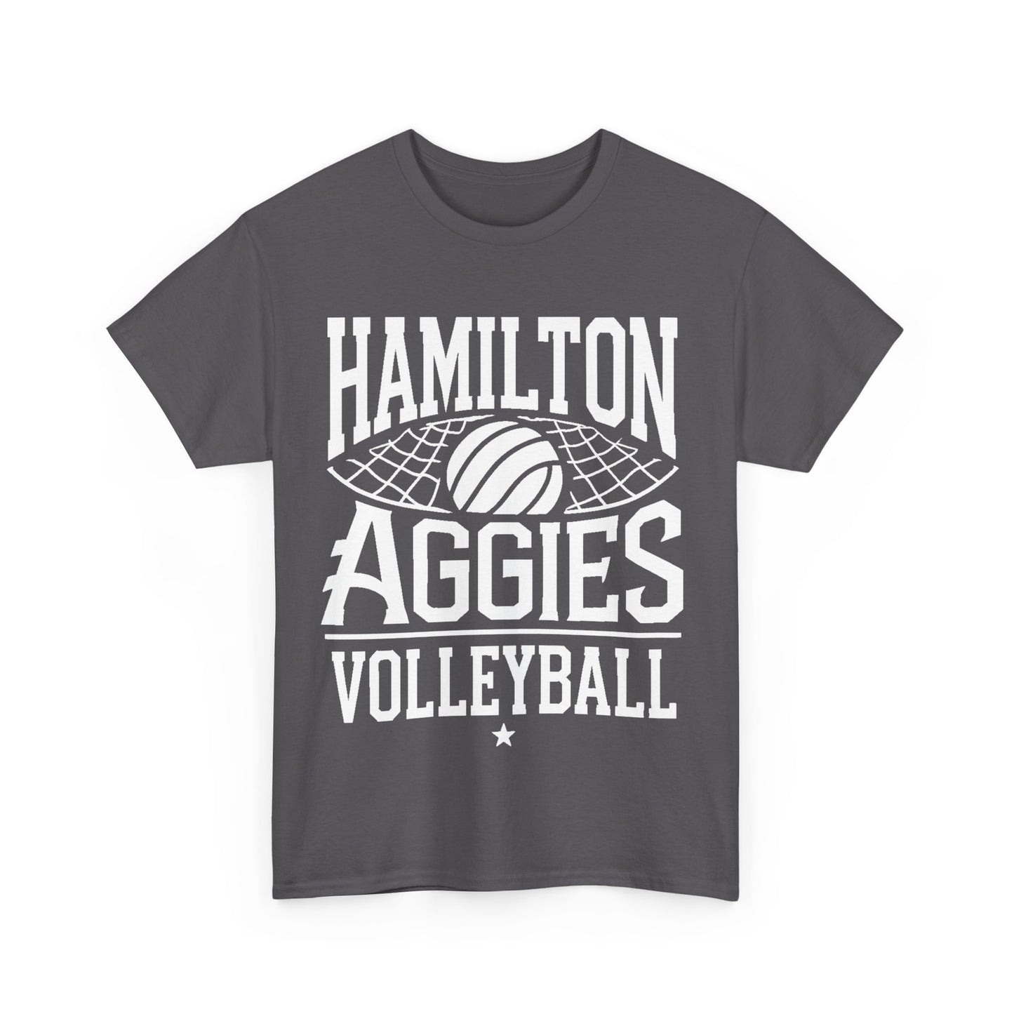 Adult Tee \ Hamilton Aggies Volleyball \ HAV2