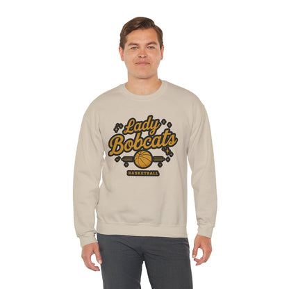 Adult Crewneck Sweatshirt \ Phil Campbell Bobcats Basketball \ PCBBKG2