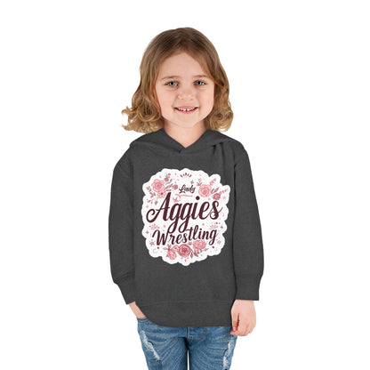 Toddler Hoodie Sweatshirt \ Hamilton Aggies Wrestling \ HAWG1