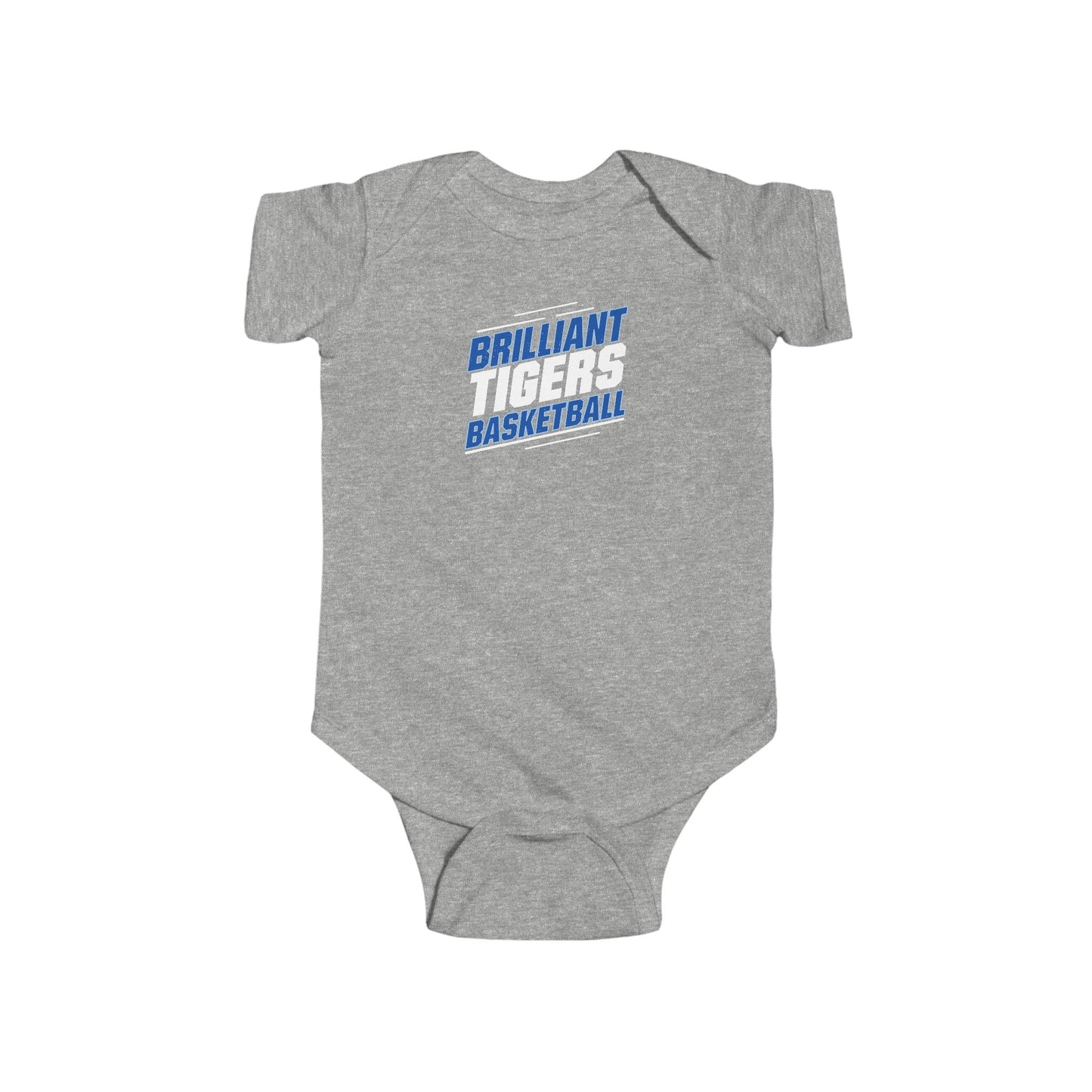 Short Sleeve Baby Bodysuit \ Brilliant Tigers Basketball \ BTBK2