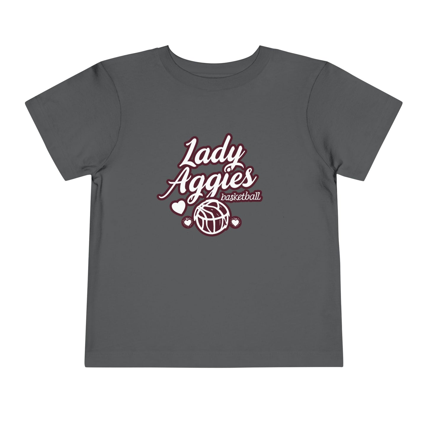 Toddler Tee \ Hamilton Aggies Basketball \ HABKG2
