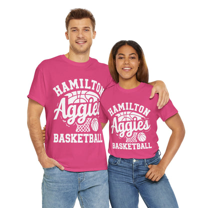 Adult Tee \ Hamilton Aggies Basketball \ HABBG1