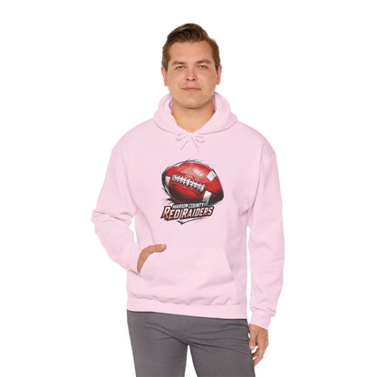Adult Hoodie Sweatshirt \ Marion County Red Raiders Football \ MCF1